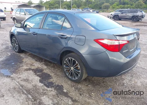 2014 Toyota Corolla S Plus из США, поврежденный, VIN 2T1BURHE6EC023250